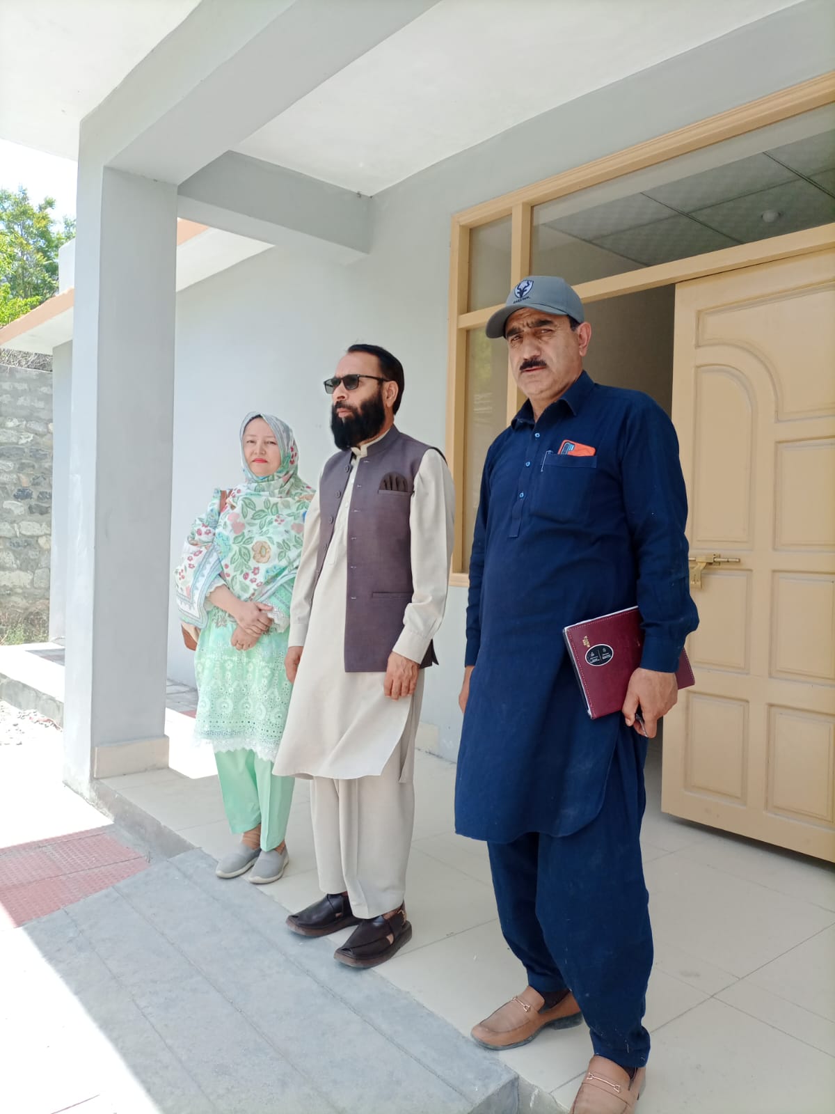 Secterary of  Higher,Technical and Special Education visit to Ghizer and Skardu Center 